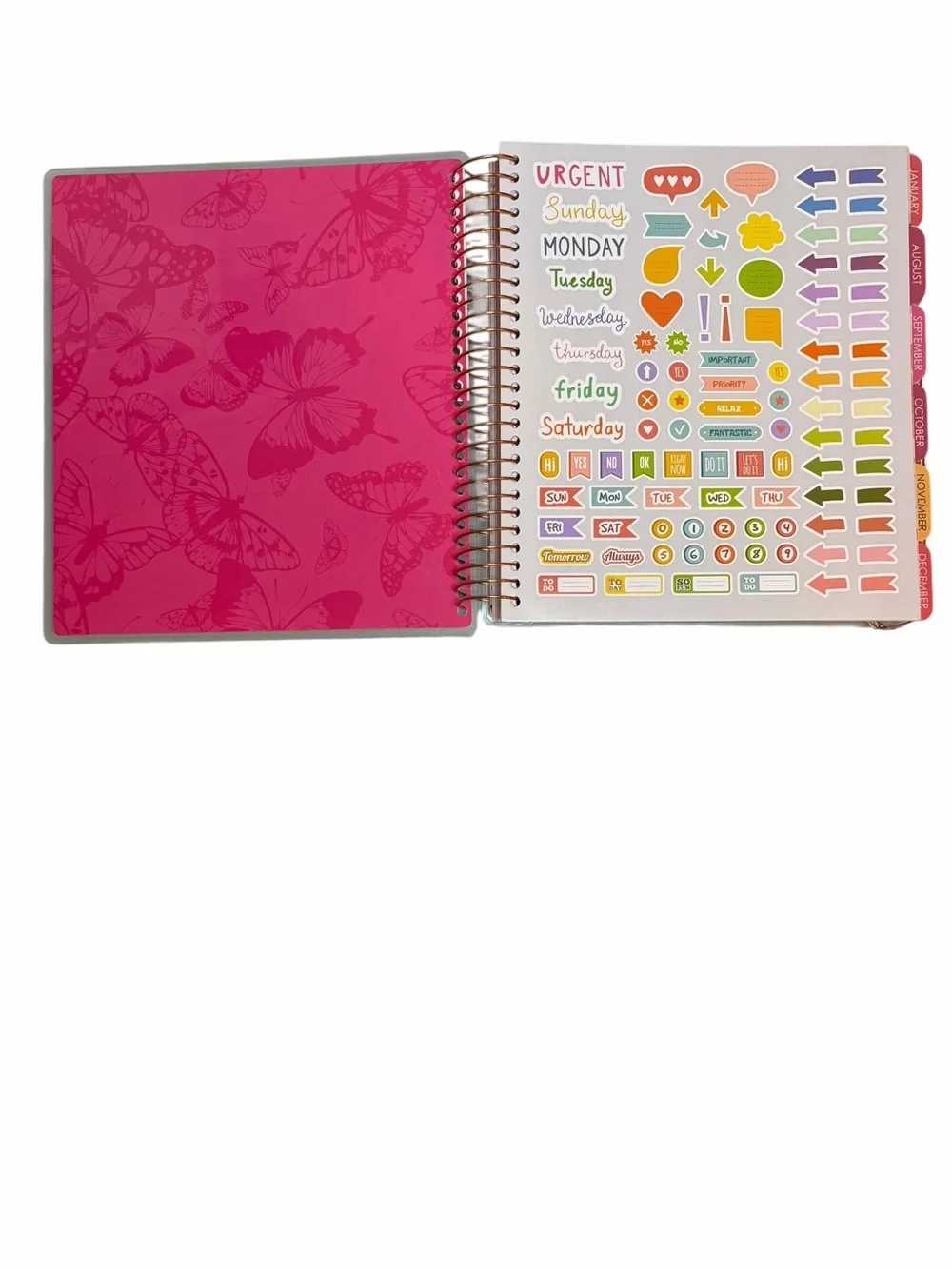 The Creative Expert Spread Your Wings Butterfly 17-Month Planner 8/26 - 12/27